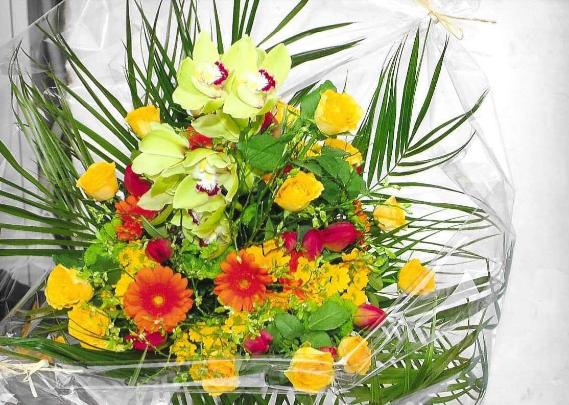 Blumenbund von der Gärtnerei und Floristik Carmen Maria LEINER